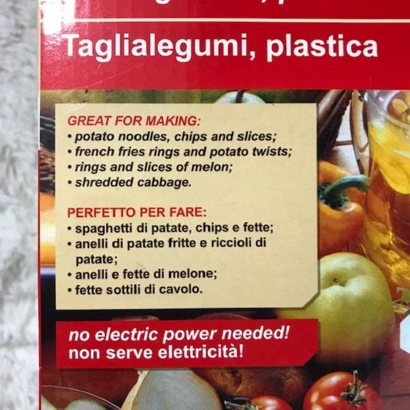 NWOT Spiralizer Turning Slicer with 3 Blades - Picture 4 of 13